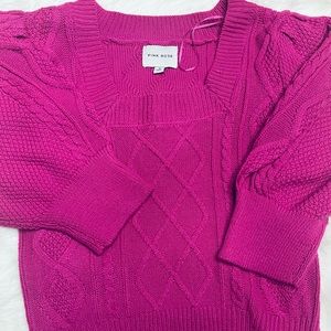 Fuchsia sweater size -Small